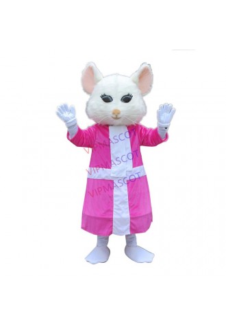 Alice In Wonderland Cosplay Costume Mouse Mascot Costume Halloween Party Dress for Christmas Cosplay