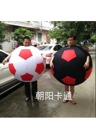 Unisex Football Mascot Costumes for Adult Soccer Mascot Party Halloween Fancy Dress Carnival Purim Foot Ball Cosplay Suits