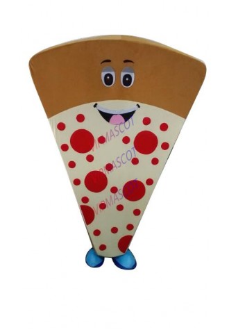 Pizza mascot costume Cartoon Character costume outdoor advertising performance clothing