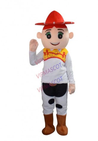Jessie Mascot Cartoon Fancy Dress Suit Toy Story Character Cartoon performance props