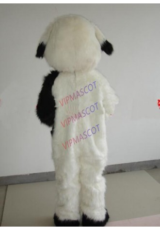 Long-haired dog Mascot Coutume Custom Fancy Dress Cartoon Dog Mascot Halloween Masquerade Performance Costume props