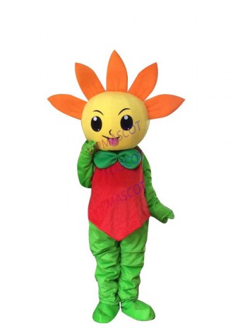 Beautiful Yellow Sunflower Sun Flower Taiyanfa Mascot Costume Halloween Fancy Dress Christmas Cosplay for Halloween Party Event