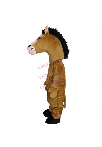 Pony magic adult mascot costume horse mascot costume for Halloween