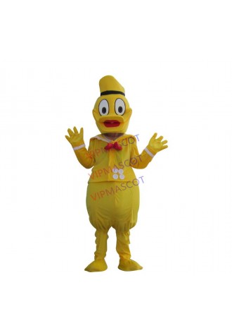 High quality of the yellow duck mascot party game dress costume adult duck mascot