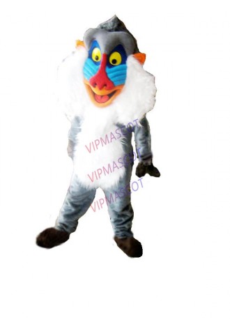 mascot Baboon Mascot Cartoon Costume Christmas Halloween Fancy Dress Outfit Suit EMS Quick Delivery