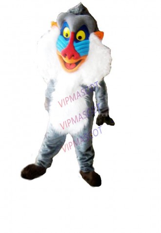 mascot Baboon Mascot Cartoon Costume Christmas Halloween Fancy Dress Outfit Suit EMS Quick Delivery