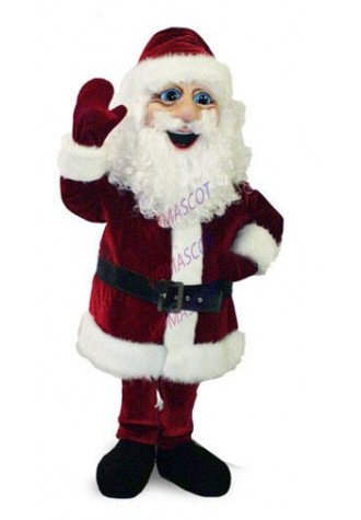mascot New Style Saint Nicholas Mascot Costume Hot Sale Mascotte Outfit Suit Fancy Dress for Chiristmas Party Carnival