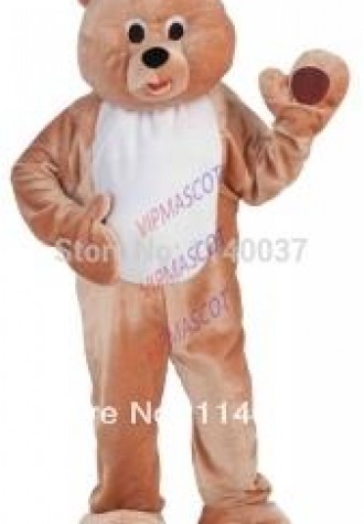 mascot Honey Bear Basic Plush Mascot Costume Cartoon Character carnival costume fancy Costume party