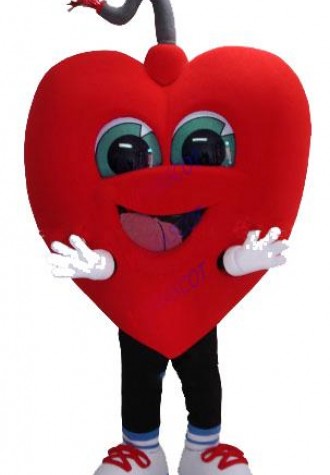 mascot red heart mascot costume custom fancy costume anime cosplay mascotte theme fancy dress carnival costume