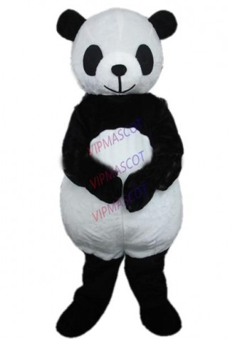 cosplay costumes Panda Mascot costume Adult size People Mascot costume Free shipping