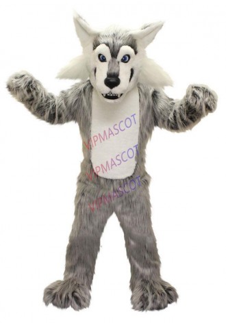 mascot Grey Wolf  Mascot Costume coyote custom fancy costume anime cosplay kits mascotte theme fancy dress carnival costume