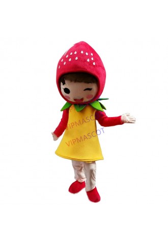 High quanlity Fruit Strawberry Mascot costume Cartoon Character Adult Mascot costumes