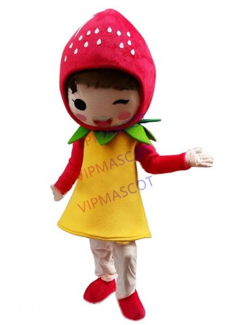 High quanlity Fruit Strawberry Mascot costume Cartoon Character Adult Mascot costumes