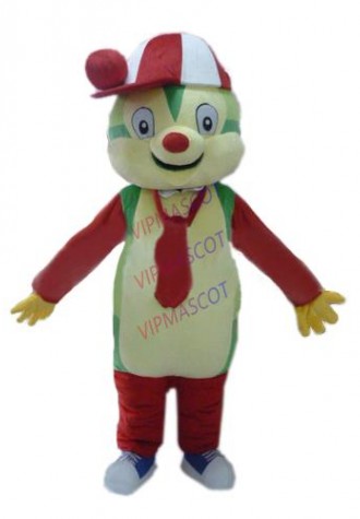 Hot selling Adult lovely cartoon fashion little bear mascot costume fancy dress party costumes adult size