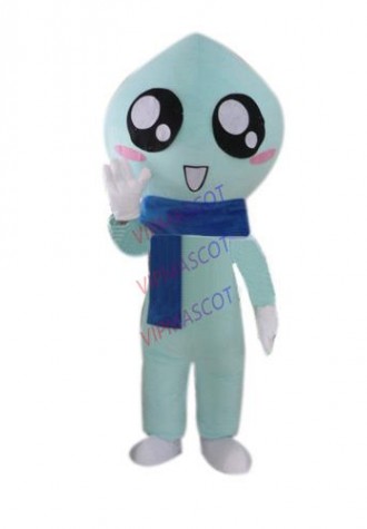 Hot sale Foam Cartoon Character Adult cute blue baby Mascot Fancy Dress party Costume adult size