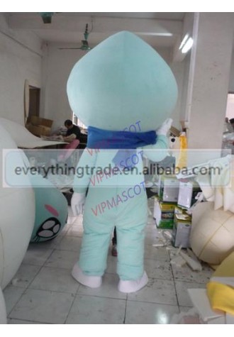 Hot sale Foam Cartoon Character Adult cute blue baby Mascot Fancy Dress party Costume adult size