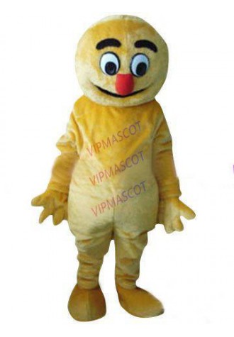 Hot sale Foam Character Adult lovely yellow Boogie Man Mascot Costume fancy dress Halloween party costume