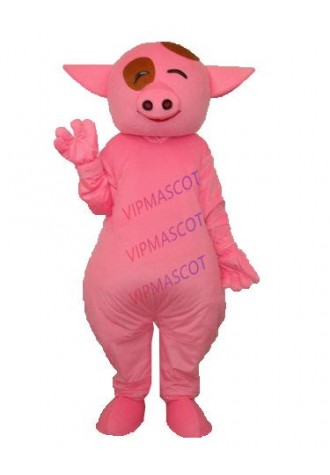 Hot sale Foam Adult cute pig pig  mascot fancy dress costumes Chirstmas party costumes