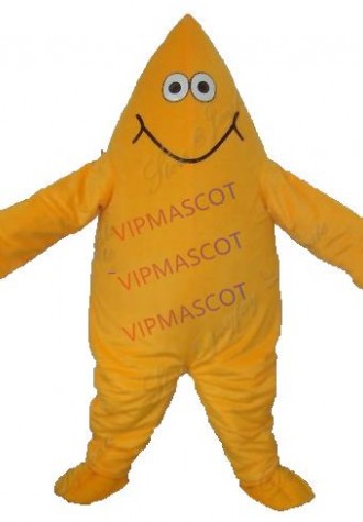 Hot selling Cute Adult cartoon character lovely yellow Mascot Costume fancy dress party costumes
