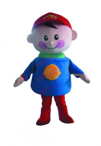 New arrival Cute Cartoon Adult cute blue happy boy Mascot Fancy Dress Halloween party Costume adult size
