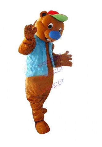 Hot sale Adult Professional Beaver Mascot Costume Adult Halloween Cartoon Party Outfits Fancy Dress