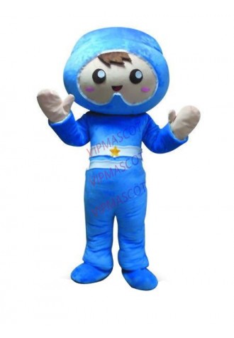 Hot sale Foam Cartoon Character Adult cute blue baby Mascot Fancy Dress Halloween party Costume adult size