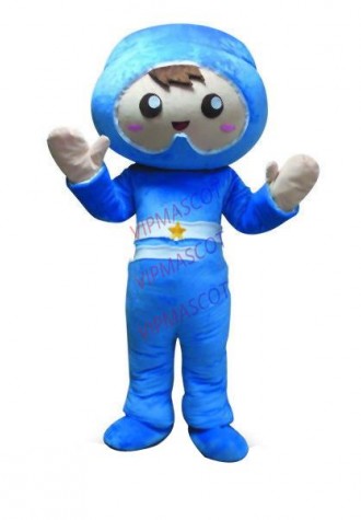 Hot sale Foam Cartoon Character Adult cute blue baby Mascot Fancy Dress Halloween party Costume adult size
