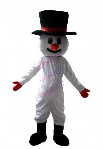 Hot sale Cartoon Character cute New Snowman Mascot Costume party costume Adult Size