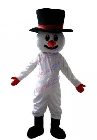 Hot sale Cartoon Character cute New Snowman Mascot Costume party costume Adult Size