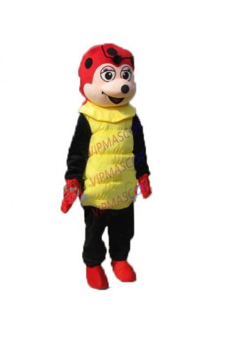 Cute Hot sale Cartoon Character Adult ladybug Dress cosplay Halloween  Party Costume