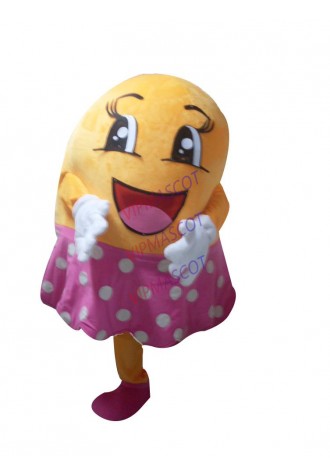 Hot sale Cute Adult cartoon character cute big mouth girl Mascot Costume Halloween party costumes