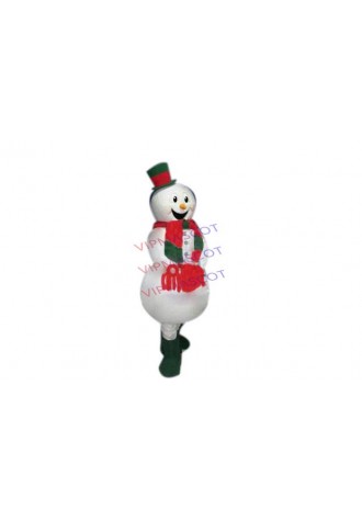 Hot sale Cute Adult cartoon character cute little snowman Mascot Costume Halloween party costumes adult size