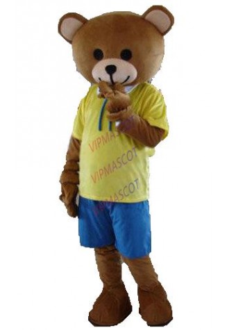New arrival Foam Adult cute brown Teddy bear mascot fancy dress costumes Chirstmas party costumes