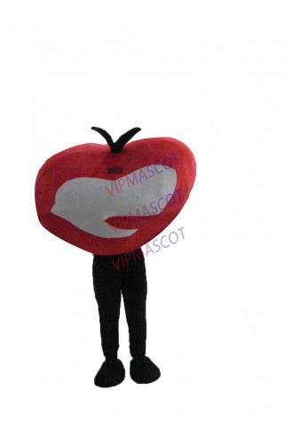 Hot selling  Cartoon Character Adult lovely tomato Mascot Costume fancy dress party costume adult size