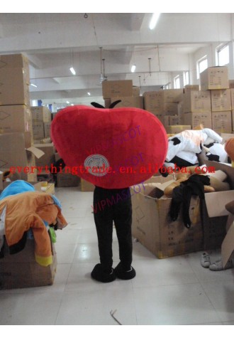 Hot selling  Cartoon Character Adult lovely tomato Mascot Costume fancy dress party costume adult size