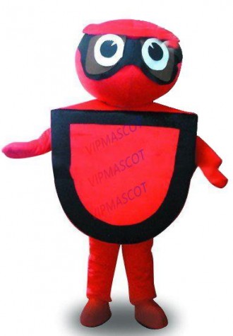 Hot sale Cute Cartoon Character Adult lovely red Mascot Costume Halloween party costume