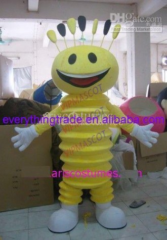 Hot sale Foam caterpillar mascot costume custom made mascot fancy dress costumes animal costume party dress