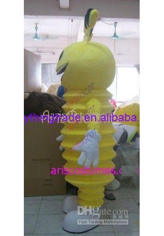 Hot sale Foam caterpillar mascot costume custom made mascot fancy dress costumes animal costume party dress