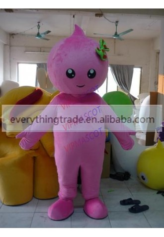 New arrival Foam Adult cartoon lovely purple little doll mascot costume suit fancy dress party costumes adult size