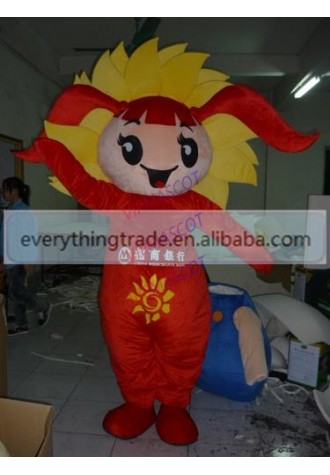 Hot selling Cute Adult cartoon lovely lucky baby mascot costume suit fancy dress party costumes adult size
