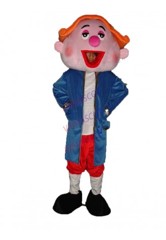 NEW Cute Adult lovely music man mascot fancy dress costumes Halloween cartoon party costumes