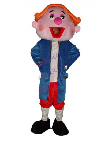 NEW Cute Adult lovely music man mascot fancy dress costumes Halloween cartoon party costumes
