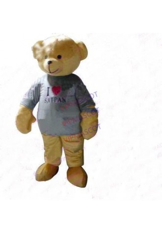 Hot sale Foam Adult New Teddy Bear Mascot Costume Bear Fancy Dress Animal Mascot Christmas Costume