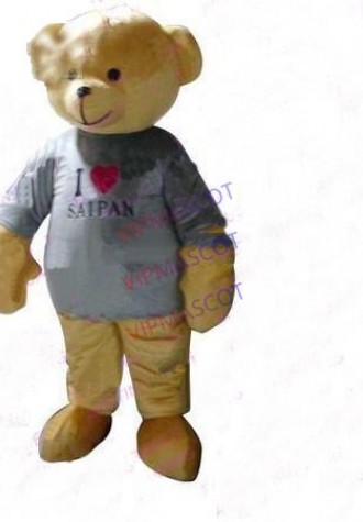 Hot sale Foam Adult New Teddy Bear Mascot Costume Bear Fancy Dress Animal Mascot Christmas Costume