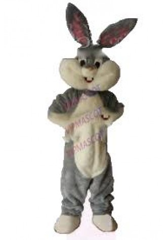 Hot sale Cute Character Adult cute Rabbit Grey Carnival Public Mascot Costume fancy dress Halloween party costume