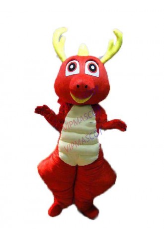 Hot selling Cute Adult cute Dragon Mascot Costume Halloween Cartoon Party Outfits Adult Size Fancy Dress