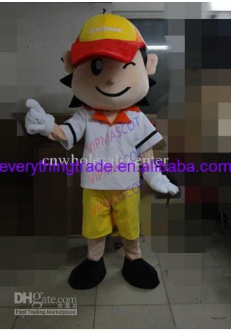 Hot sale Foam Character Adult lovely nice little boy Mascot Costume fancy dress Halloween party costume