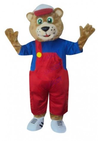 Hot sale Cute Cartoon Character Adult lovely nice bear Mascot White Mascot Costume fancy dress Halloween party costume