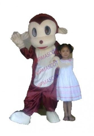 Hot sale Cute Cartoon Character Adult Naughty Monkey Adult Mascot Costume Halloween costume