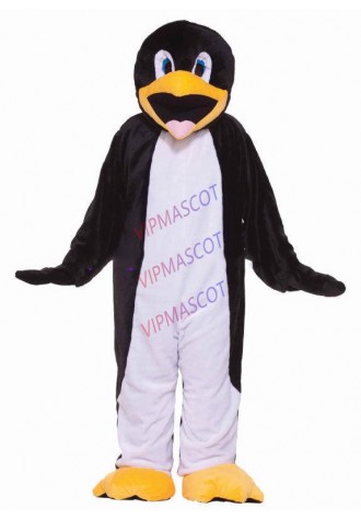 New arrival Foam Cartoon Character Adult Deluxe Plush Penguin Adult Mascot Costume Standard Size